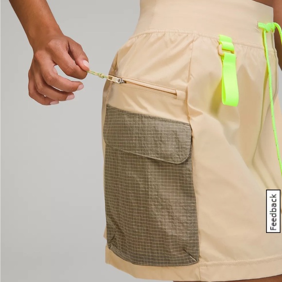 Lululemon Multi-pocket Cargo Highrise Hiking Skirt/Skort - Picture 4 of 9
